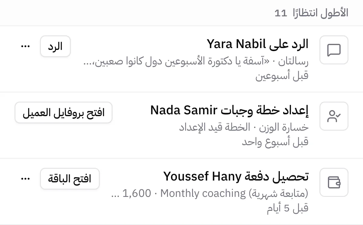 عن قرب: أطول المهام انتظارًا، بين ردّ وخطة تحتاج إلى إعداد ودفعة تنتظر التحصيل